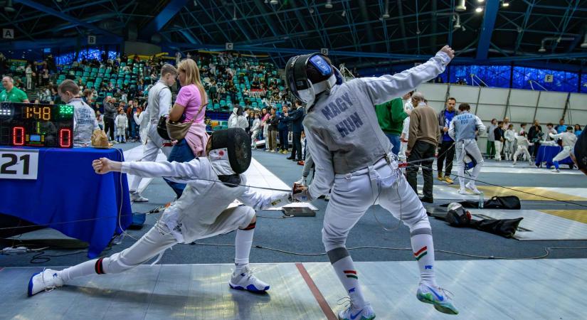 Varsóban léptek pástra a Csomorkány SE vívói