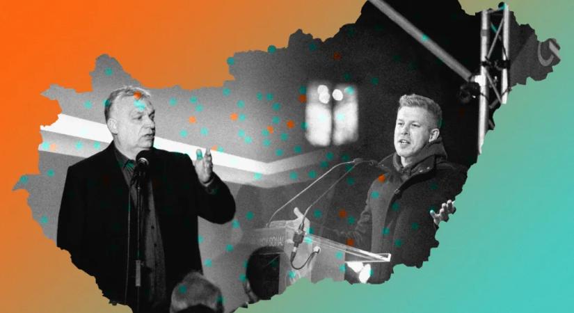 Térképen az országjárás: Magyar a fideszes bástyákat is ostromolja, Orbán a várvédőket lelkesíti