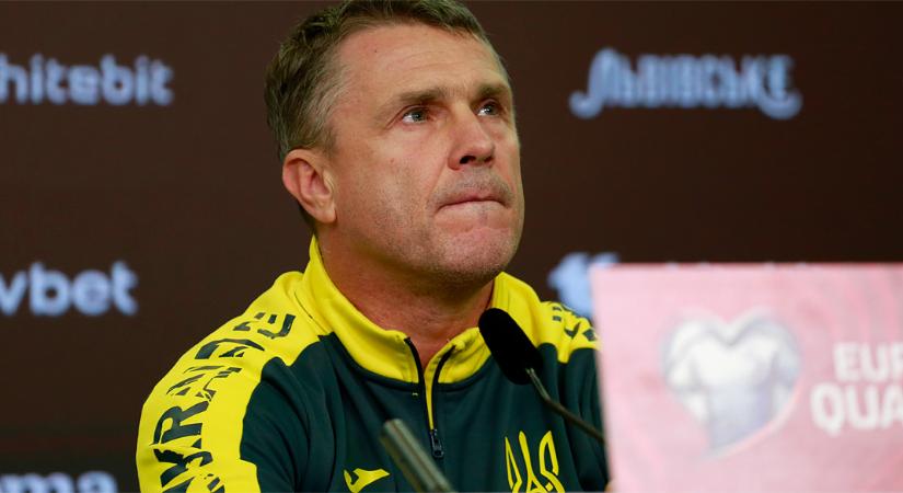 Rebrov belebukhat abba, hogy Ukrajna lemarad a vb-ről: "Még van egy meccsem"