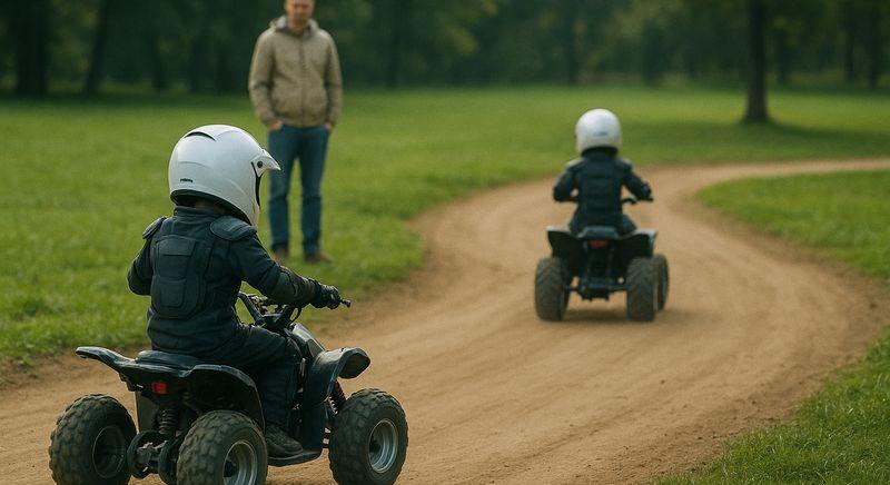 Biztonságos és izgalmas gyermek quadok