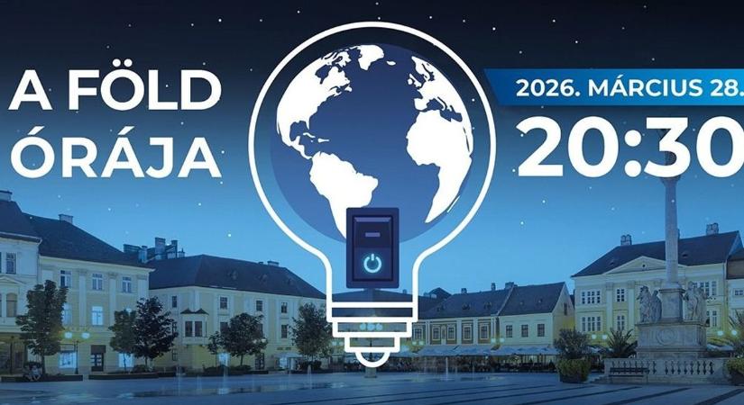 Sötétbe borul Győr - Lekapcsolják a világítást a város több részén is az idei Föld Órája napján