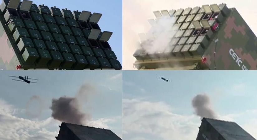 Megmutatta Kína a gyilkos drónlövőjét, ami letarolhatja az ellenfél védelmét – videó