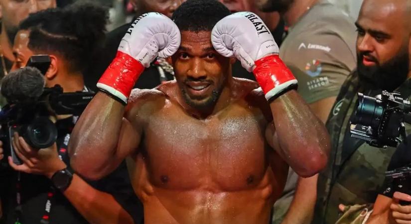 Autóbalesete után félelmetes ütésekkel tért vissza Anthony Joshua