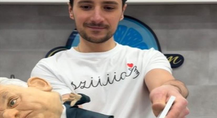 Késsel vágott bele Orbán fejébe, aztán meg is ette egy magyar cukrász