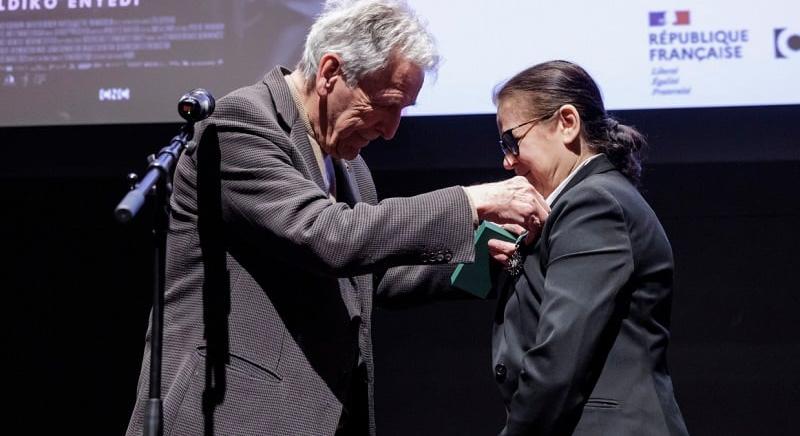 A Csendes barát itthon is tarol: Enyedi Ildikó francia lovagrend kitüntetést kapott