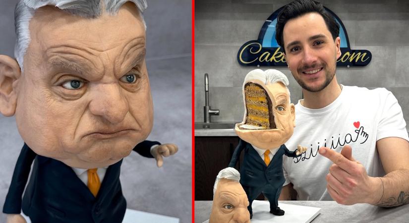 Hatalmas siker a VikTorta: elkészült az Orbán Viktor-torta, és nem, nem oroszkrém
