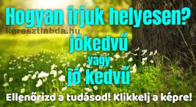 Napi helyesírás feladat: Egybe vagy külön? A kommentelők fele elrontja!