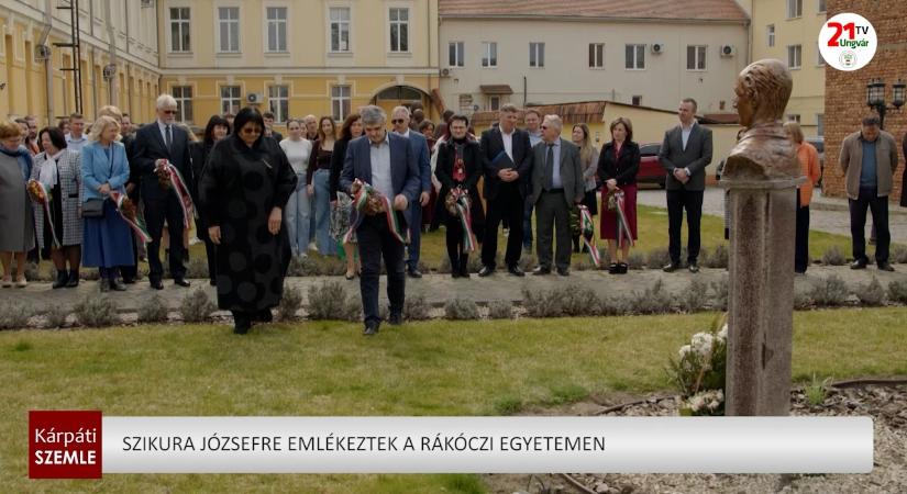 Szikura Józsefre emlékeztek a Rákóczi egyetemen (videó)