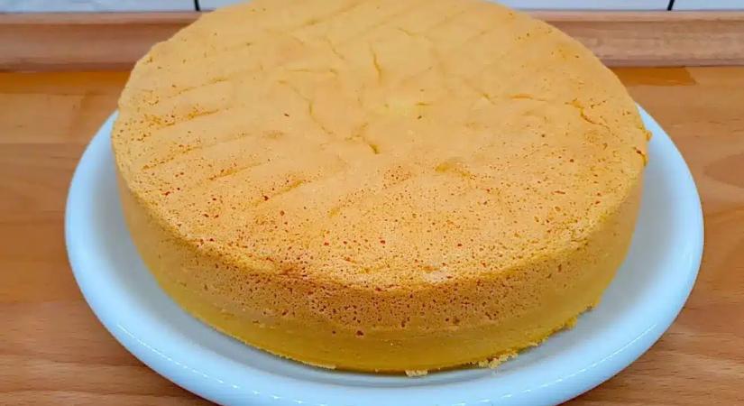 Nagymamám bevált módszere: így marad magas és könnyű a piskóta sütés után is