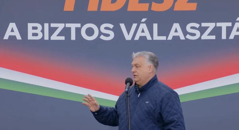 Orbán Viktor ezt mondta Veszprémben