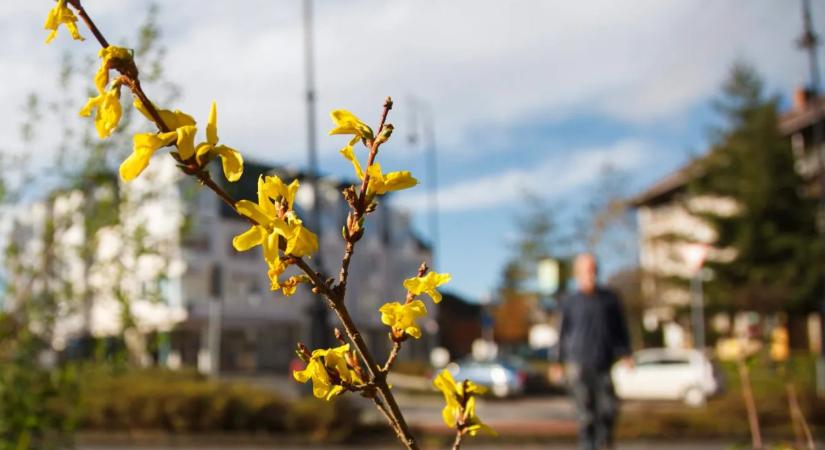 Durva hőmérsékleti különbségek: az ország egyik felében 10, míg a másikban 21 fokot is mérhetünk
