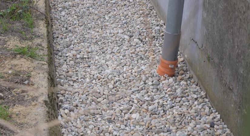 Átépítették a csapadékvíz elvezetőt