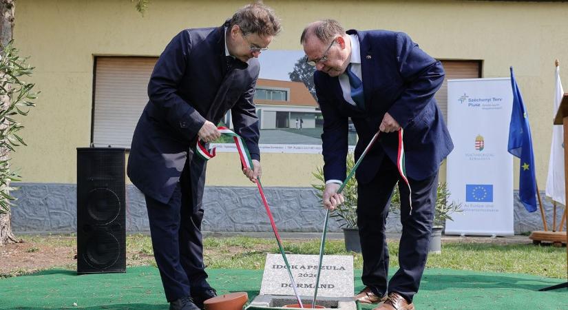 Új egészségügyi és szociális központ épül Dormánd szívében