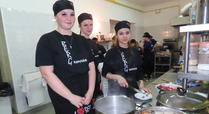 Ifjú szakácsok vadászmenüt készítettek a Berg Chef kupán - fotók, videó