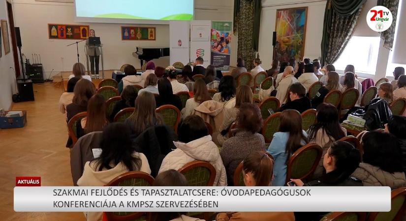 Aktuális (2026.03.27) Szakmai fejlődés és tapasztalatcsere: óvodapedagógusok konferenciája a KMPSZ szervezésében (videó)