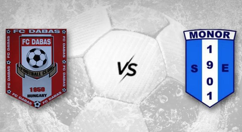 Emberelőnyben győzött a Dabas vendégeként, folytatta menetelését az NB III-as Monor