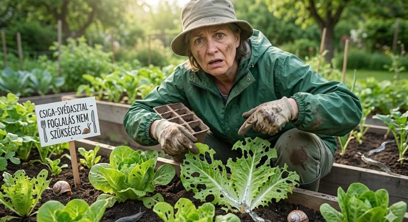A csigák idén sem kértek időpontot: mit tegyünk, ha reggelre eltűnik a saláta fele?