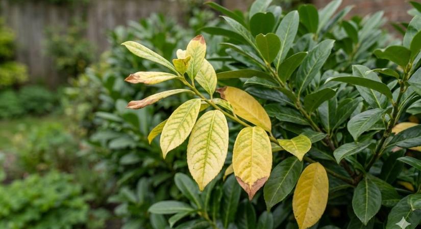 Miért sárgul a babérmeggy? - amikor az örökzöld mégsem marad zöld