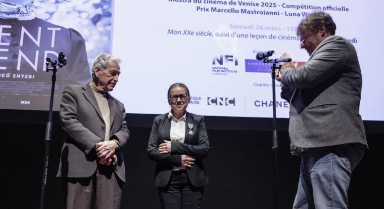 Enyedi Ildikó Chevalier des Arts et des Lettres francia lovagrend kitüntetést kapott