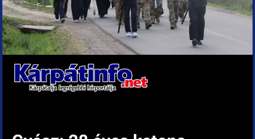 Gyász: 28 éves katona temetésére került sor Kárpátalján