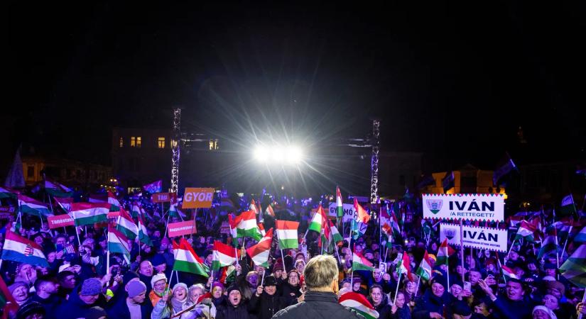 Szem nem látott még ekkor tömeget, Orbán Viktor Győrben járt - Galéria