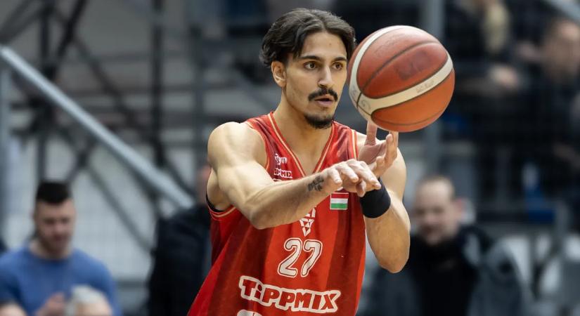 Férfi kosárlabda NB I: nem játszhat már az idényben a Honvéd magyar válogatott játékosa