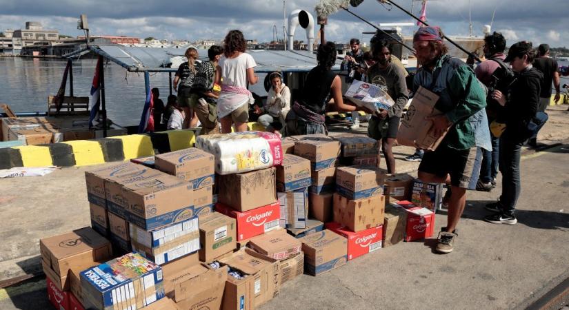 Eltűnt két mexikói hajó, miközben segélyeket szállítottak Kubába