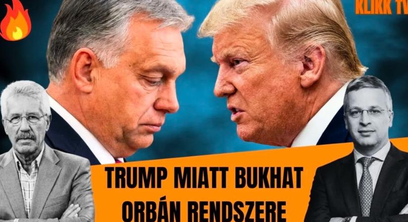 Trump miatt buhat Orbán rendszere