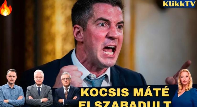Kocsis Máté elszabadult: „Hülye büdös komcsik!”