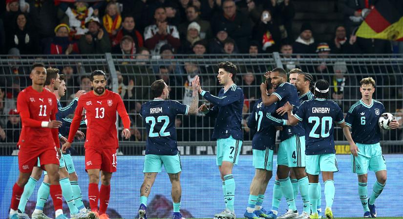 Felkészülés: hét gólos meccset nyertek a németek!