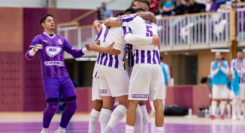Rangadót nyert az Újpest, és a Veszprém is győzött hazai pályán a futsal NB I-ben