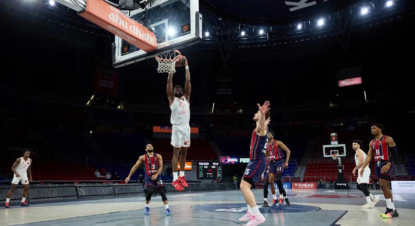 Férfi kosár Euroliga: kikapott a címvédő Fenerbahce, a Baskonia legyőzte a Hapoelt