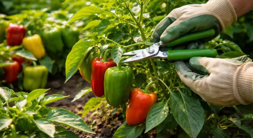 A paprika metszésének legegyszerűbb módja a bővebb termésért