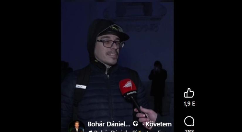 Végérvényesen elindult a lejtőn a baloldal: döbbenetes reakciót rögzített Bohár Dániel (VIDEÓ)