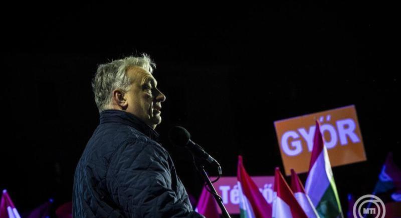 Magyar Péter: Orbán Viktor „elvesztette a kontrollt” a győri beszéden