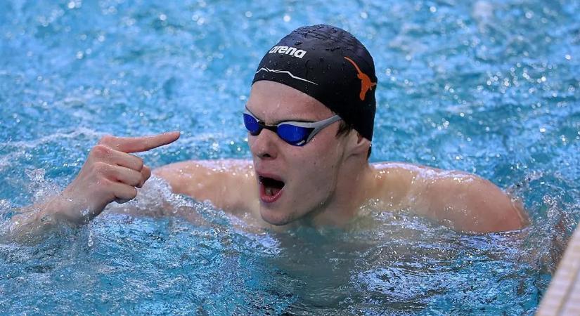 Kós Hubert tovább javította a nem hivatalos világcsúcsot 100 yard háton