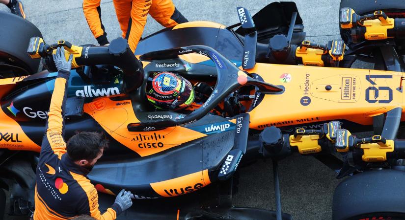 Piastri: Közeledik a McLaren, de a Mercedes tempóját még nem tudjuk tartani