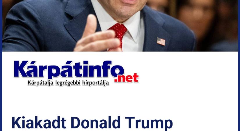 Kiakadt Donald Trump jobbkeze: azt mondta, Zelenszkij egyszerűen hazudik