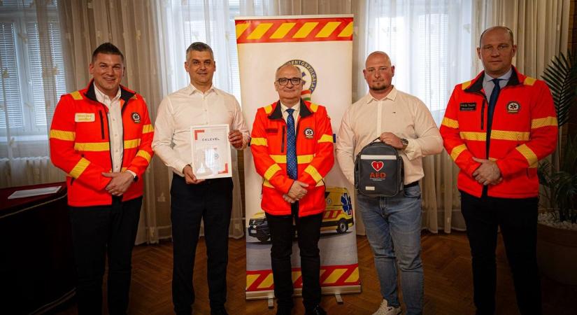 Újabb Élet Mentő Pontot adtak át Hajdú-Biharban!