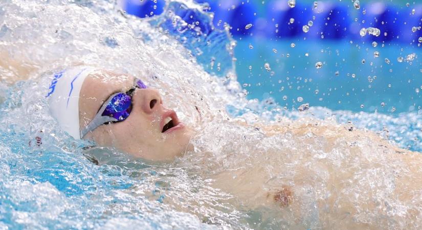 Kós Hubert megint óriásit úszott, majd tombolva ünnepelt