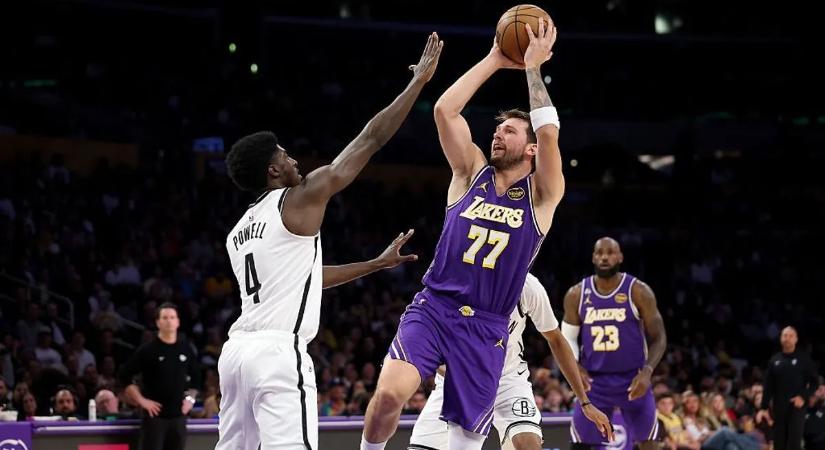 Doncic 41 pontot szórt, Jokics tripla duplázott az NBA-ben
