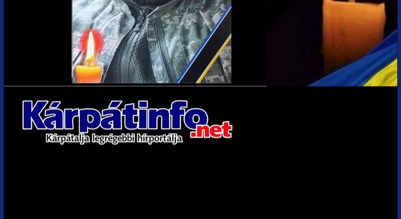 Tragédia: elesett a háborúban egy 30 éves kárpátaljai katona