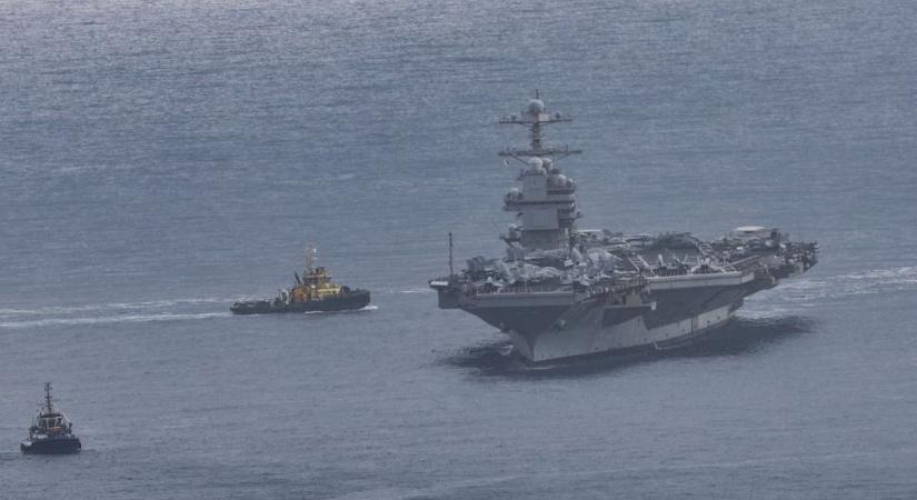 Akár a magyarok is megnézhetik a világ egyik legnagyobb hadihajóját: Magyarországtól pár száz km-re köt ki szombat este a USS Gerald Ford