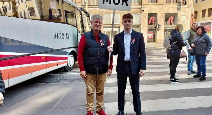 Törő Gábor fideszes képviselő „átbaszta” őt, mert „a törvények felett áll”, erről beszél egy felvételen a móri Fidelitas-elnök