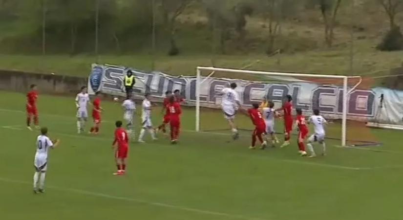 Kovács Bendegúz gólt fejelt és gólpasszt adott, de az U19-es válogatott így is kikapott a törököktől