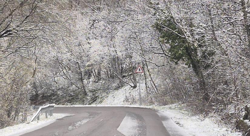 Megőrülsz, megvadulsz: hó borítja a Mecsek egy részét