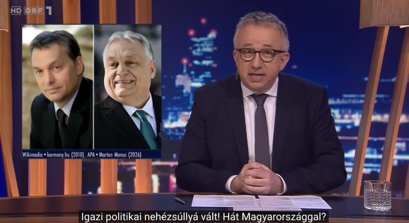Már az osztrák tévében is Orbánon kacarásznak