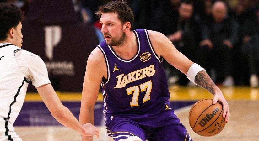Történelmi gólpassz és 41 Doncic 41 pont Los Angelesben