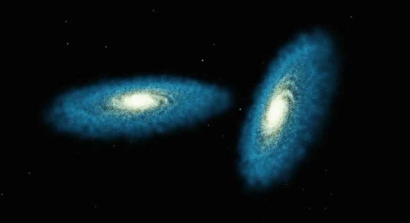 Szokatlan jelet észleltek a csillagászok – egy távoli galaxistól érkezett