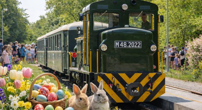 Nyuszivonat, nyuszirintus, tojáskeresés – különleges családi programok várják a debreceni gyerekeket húsvétkor